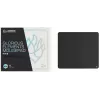 Glorious Gaming Glorious Element Mouse Pad - Fire, Black, Monochromatic, Cloth, Rubber, Non-slip base, Gaming mouse pad