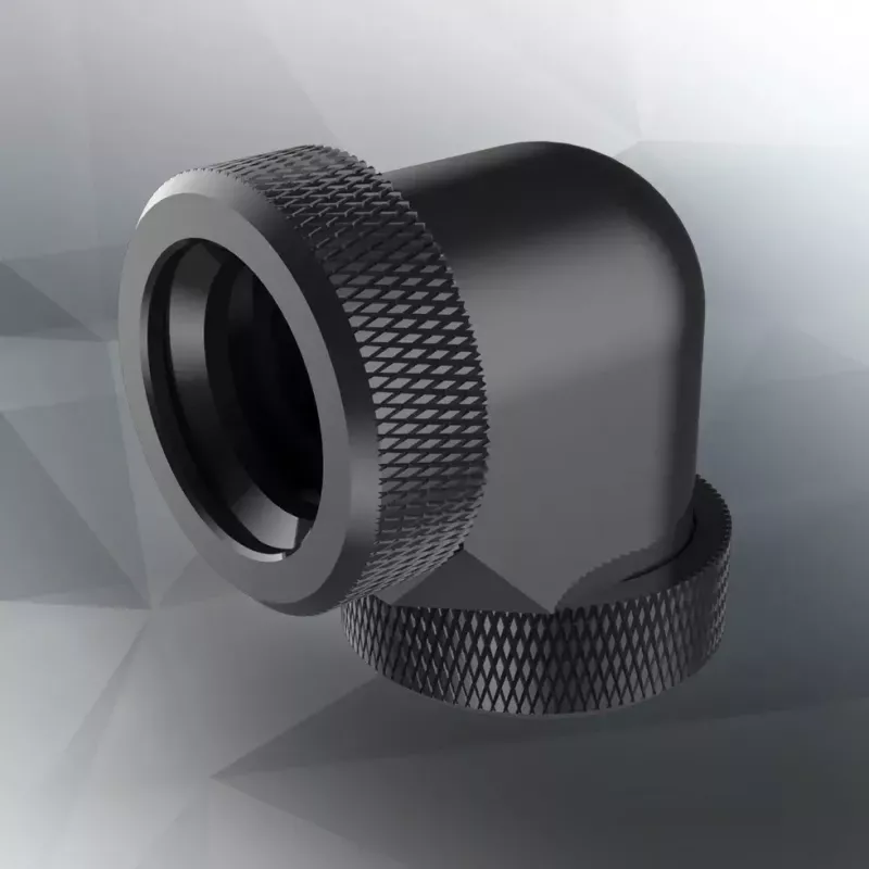 Fitting RAIJINTEK PELIAS Brass Black 23mm x 23mm x 33mm