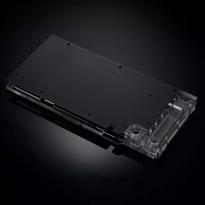 Water block + Backplate Phanteks Glacier G40 Acrylic Copper Black Transparent