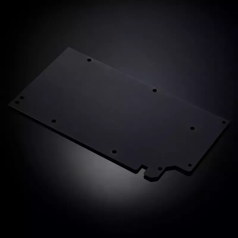 Water block + Backplate Phanteks Glacier G40 Acrylic Copper Black Transparent