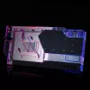 Water block + Backplate Phanteks Glacier G40 Acrylic Copper Black Transparent