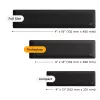 Glorious Gaming Glorious Ergonomic Wrist Rest - TKL - Cloth - Black