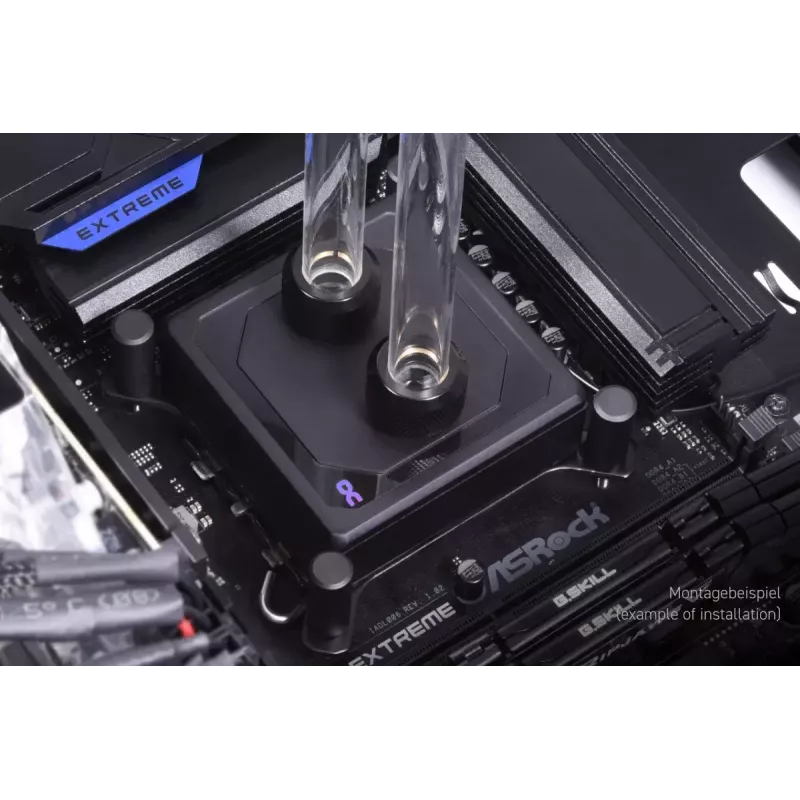 Water block Alphacool 13082 Brass Copper Black 70mm