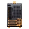 Computer Case JONSPLUS MATX Handle Case Z20 - Black-Orange