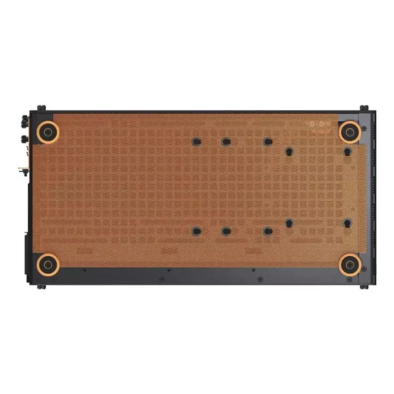 Computer Case JONSPLUS MATX Handle Case Z20 - Black-Orange