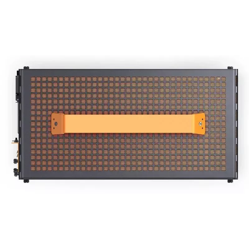 Computer Case JONSPLUS MATX Handle Case Z20 - Black-Orange