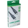 USB4 Cable InLine 35901A 1m USB-C male/male 8K60Hz black