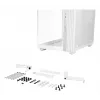 PC case be quiet! LIGHT BASE 600 LX White Midi Tower — ATX, side window, ARGB front, USB-C, supports 360 mm radiator
