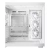 PC case be quiet! LIGHT BASE 600 LX White Midi Tower — ATX, side window, ARGB front, USB-C, supports 360 mm radiator