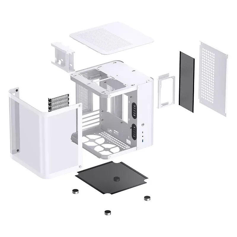 PC Case Jonsbo TK-1 2.0 Mini Tower White