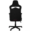 Upholstered seat Nitro Concepts E250 Black Red Height adjustable