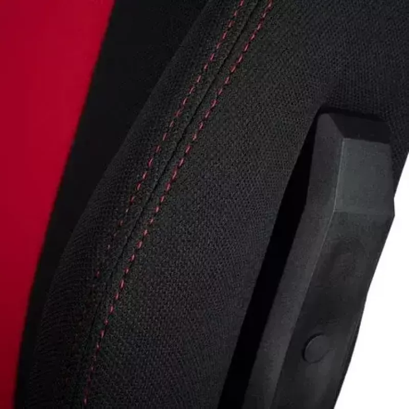 Upholstered seat Nitro Concepts E250 Black Red Height adjustable