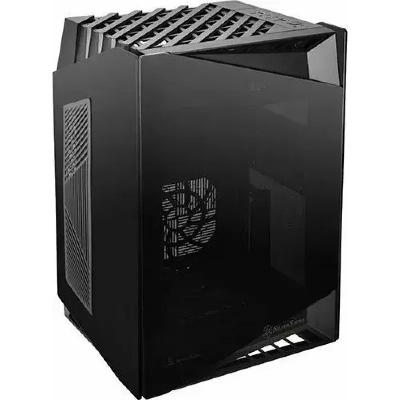 Computer Case SilverStone SST-LD03B-AF Mini-ITX Black