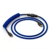 Coiled USB cable GLORIOUS for mechanical keyboards, GMMK Cobalt Blue GLO-KB-ACC-CBL-COIL-CBLU