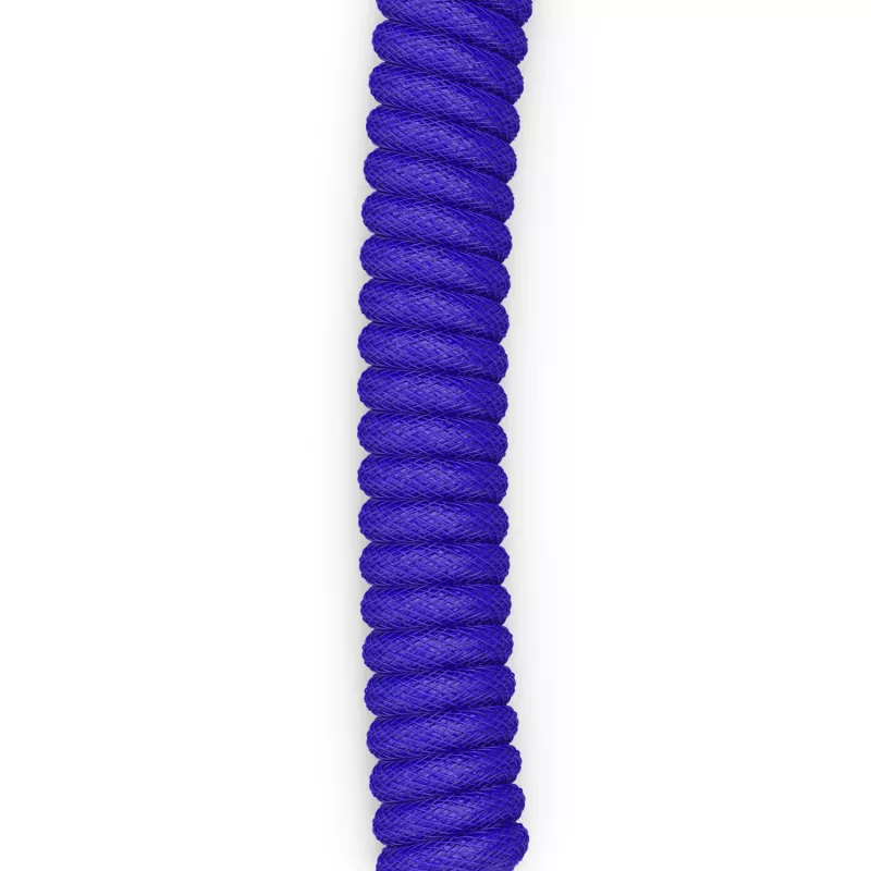 Coiled USB cable GLORIOUS for mechanical keyboards, GMMK Cobalt Blue GLO-KB-ACC-CBL-COIL-CBLU