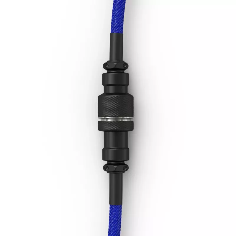 Coiled USB cable GLORIOUS for mechanical keyboards, GMMK Cobalt Blue GLO-KB-ACC-CBL-COIL-CBLU
