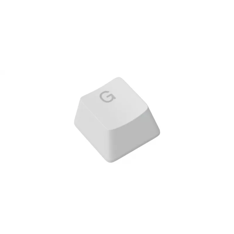 Glorious GMMK ABS Doubleshot V2 USA Base Kit keycaps, white
