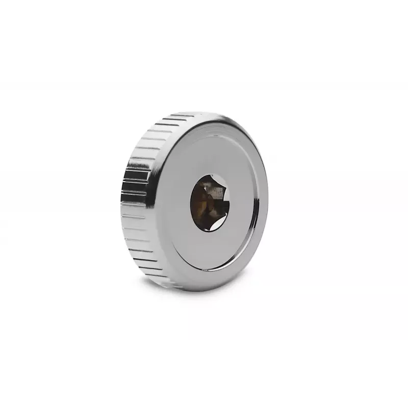 Plug EKWB Quantum Torque Plug — Nickel stainless steel, Ø 2.3 cm