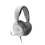 Headset STEELSERIES Arctis Nova 1 wired 3.5 mm, binaural, white, 1.2 m cable, detachable, boom mic
