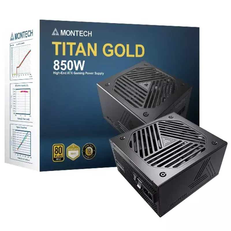 Power Supply Unit Montech TITAN GOLD 850W
