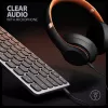 Axagon HMC-KB-US, USB 5Gbps hub w. keyboard, HDMI 4K/60Hz, 3x USB-A, SD/mSD, audio, PD 100, US layout
