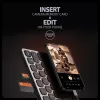 Axagon HMC-KB-US, USB 5Gbps hub w. keyboard, HDMI 4K/60Hz, 3x USB-A, SD/mSD, audio, PD 100, US layout