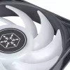 Fan Silverstone VISTA 120 ARGB 12 cm Black 2000 RPM FDB