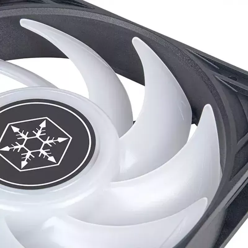 Fan Silverstone VISTA 120 ARGB 12 cm Black 2000 RPM FDB