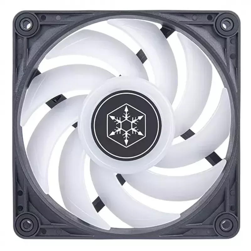 Fan Silverstone VISTA 120 ARGB 12 cm Black 2000 RPM FDB