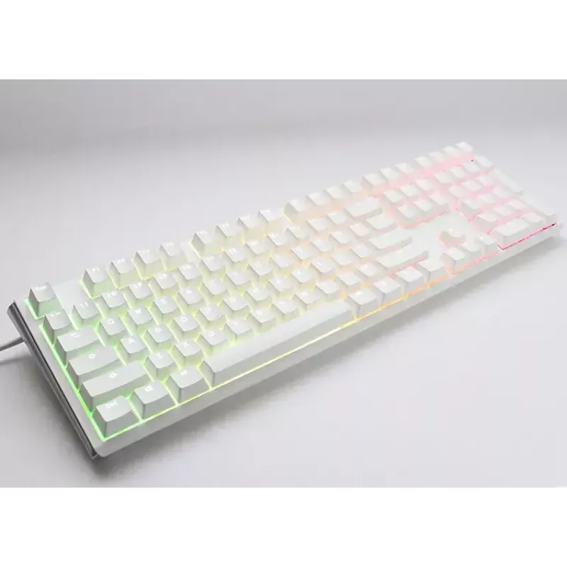 Ducky One 3 Classic Keyboard Gaming USB US English White Mechanical RGB
