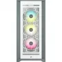 CORSAIR Icue 5000x RGB - Tempered Glass Mid-tower ATX Pc Smart Case - White