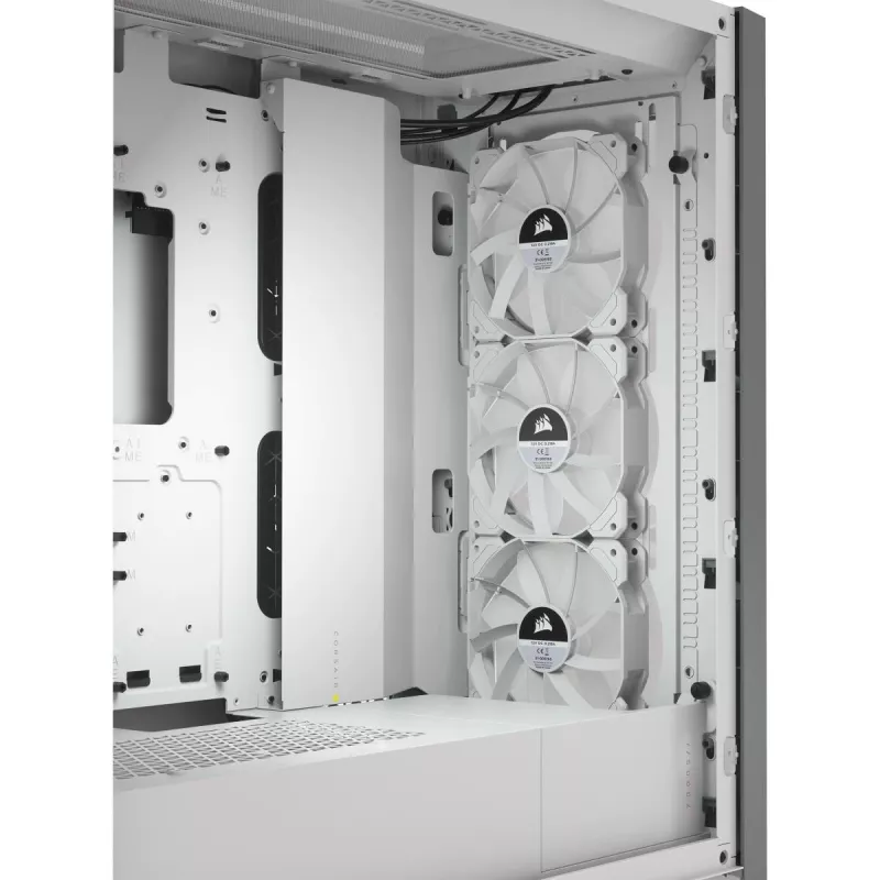 CORSAIR Icue 5000x RGB - Tempered Glass Mid-tower ATX Pc Smart Case - White