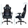PC gaming chair noblechairs EPIC Padded seat Black 120 kg