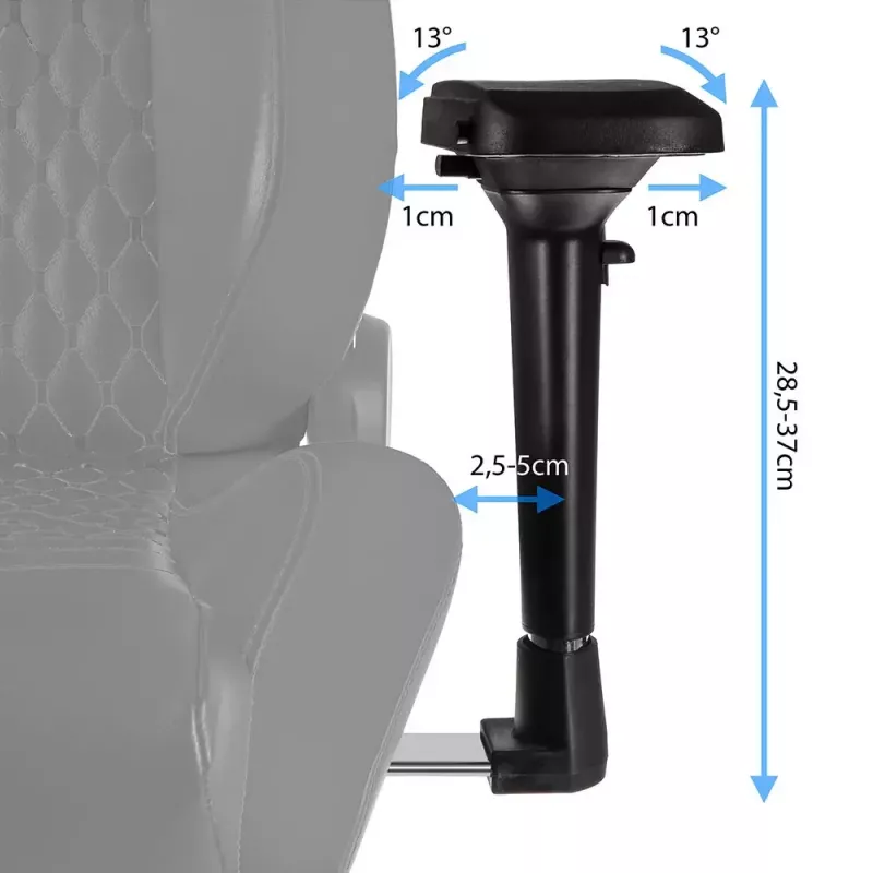 PC gaming chair noblechairs EPIC Padded seat Black 120 kg