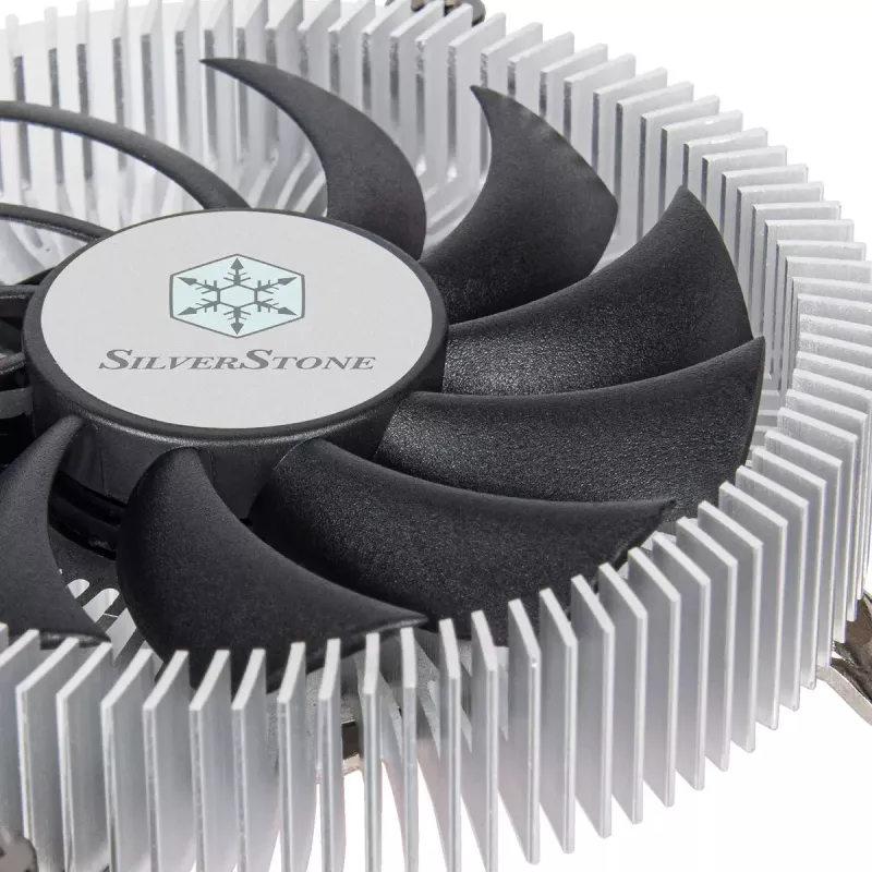 Air cooler Silverstone NT07-1700 8 cm Black 12V 2.6 mmH2O
