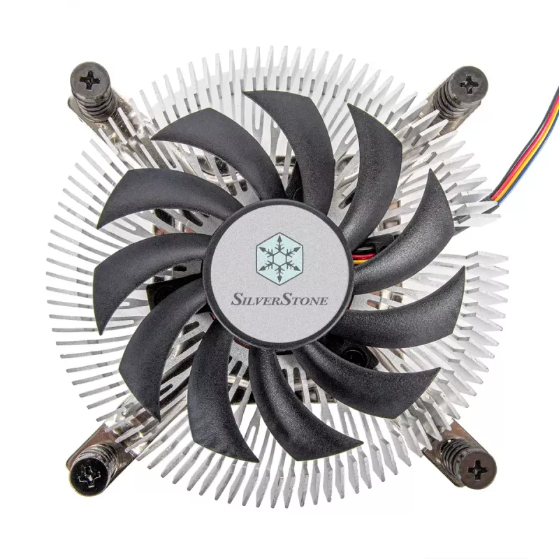 Air cooler Silverstone NT07-1700 8 cm Black 12V 2.6 mmH2O