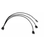 RGB splitter cable Alphacool 18708 5V Black 300mm
