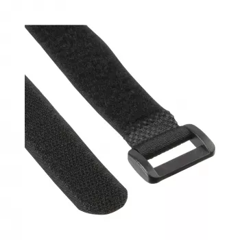InLine cable strips hook-and-loop 20×200 mm, pack of 10, black