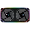 Aerocool ASTRO24 Dual Fan PC 12cm ARGB LED Antivibration Support Black