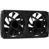Aerocool ASTRO24 Dual Fan PC 12cm ARGB LED Antivibration Support Black