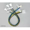 Cable Akasa PWM Splitter 4-pin 2-way AK-CB002-KT02 for fan power and PWM signal