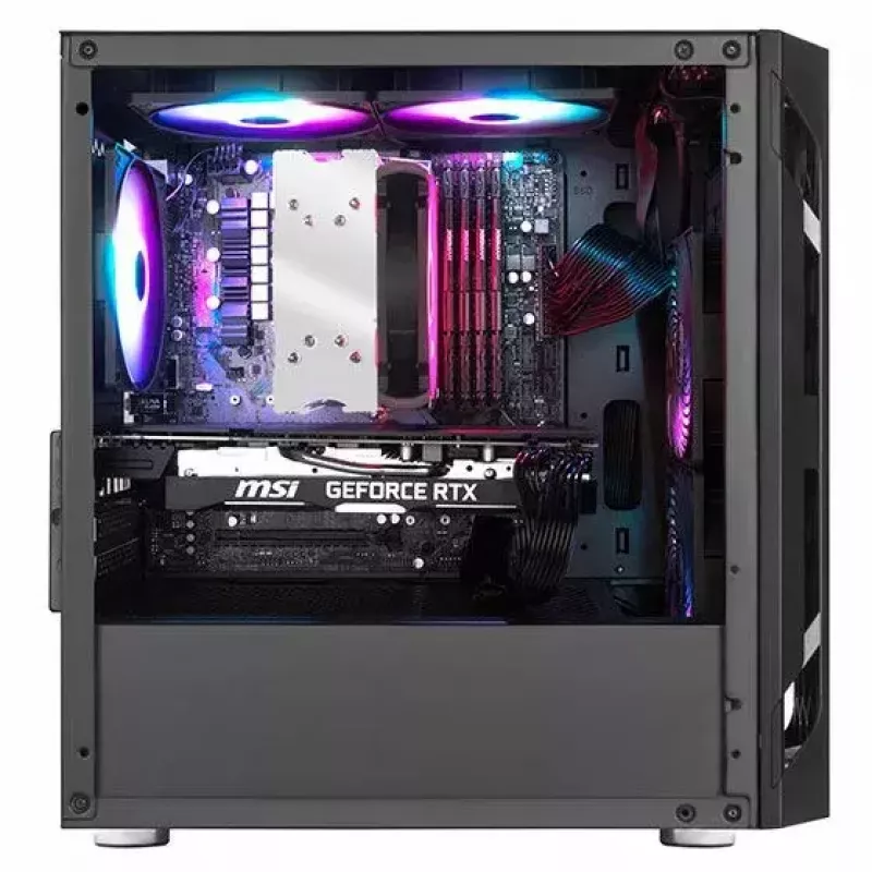 PC Case Silverstone FARA H1M Micro Tower Black