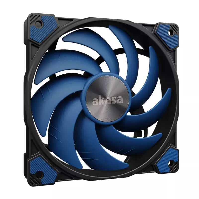 Fan Akasa ALUCIA SC Processor Fan 14 cm Black Blue Hydro Dynamic Bearing