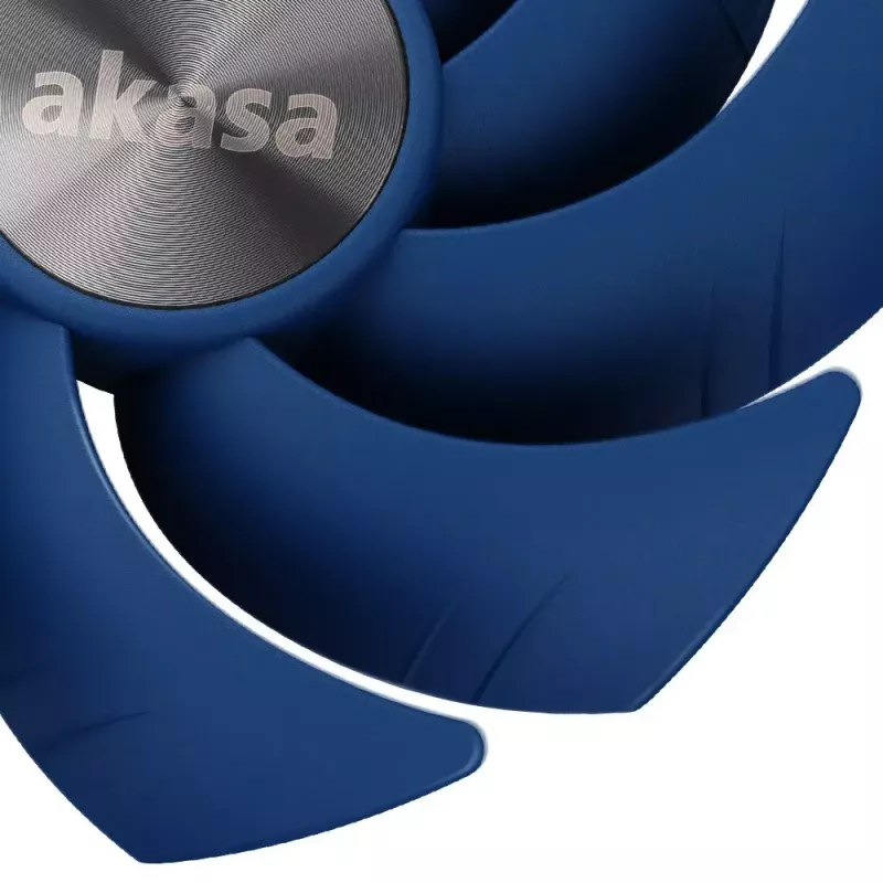 Fan Akasa ALUCIA SC Processor Fan 14 cm Black Blue Hydro Dynamic Bearing