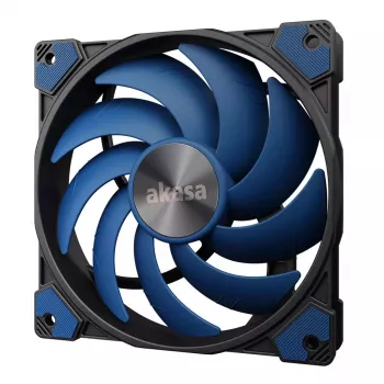 Fan Akasa ALUCIA SC Processor Fan 14 cm Black Blue Hydro Dynamic Bearing