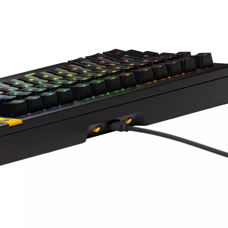 Glorious PC Gaming Race GMMK 3 HE Prebuilt Keyboard 75% Mechanical RGB Black