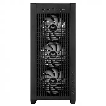 PC Case ASUS TUF Gaming GT302 ARGB Midi Tower Black — Tempered Glass, 3x140mm Front + 1x140mm Rear, USB-C
