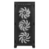 PC Case ASUS TUF Gaming GT302 ARGB Midi Tower Black — Tempered Glass, 3x140mm Front + 1x140mm Rear, USB-C