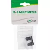 InLine Power adapter internal 180° ATX 6pin male female Black 26636E