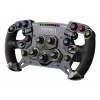 Moza Racing GS V2P Steering Wheel, Steering wheel, Wired & Wireless, Black, Carbon Fibre Reinforced Polymer (CFRP), Carbon fibre, Leather, Microfibre, Quick release, Battery